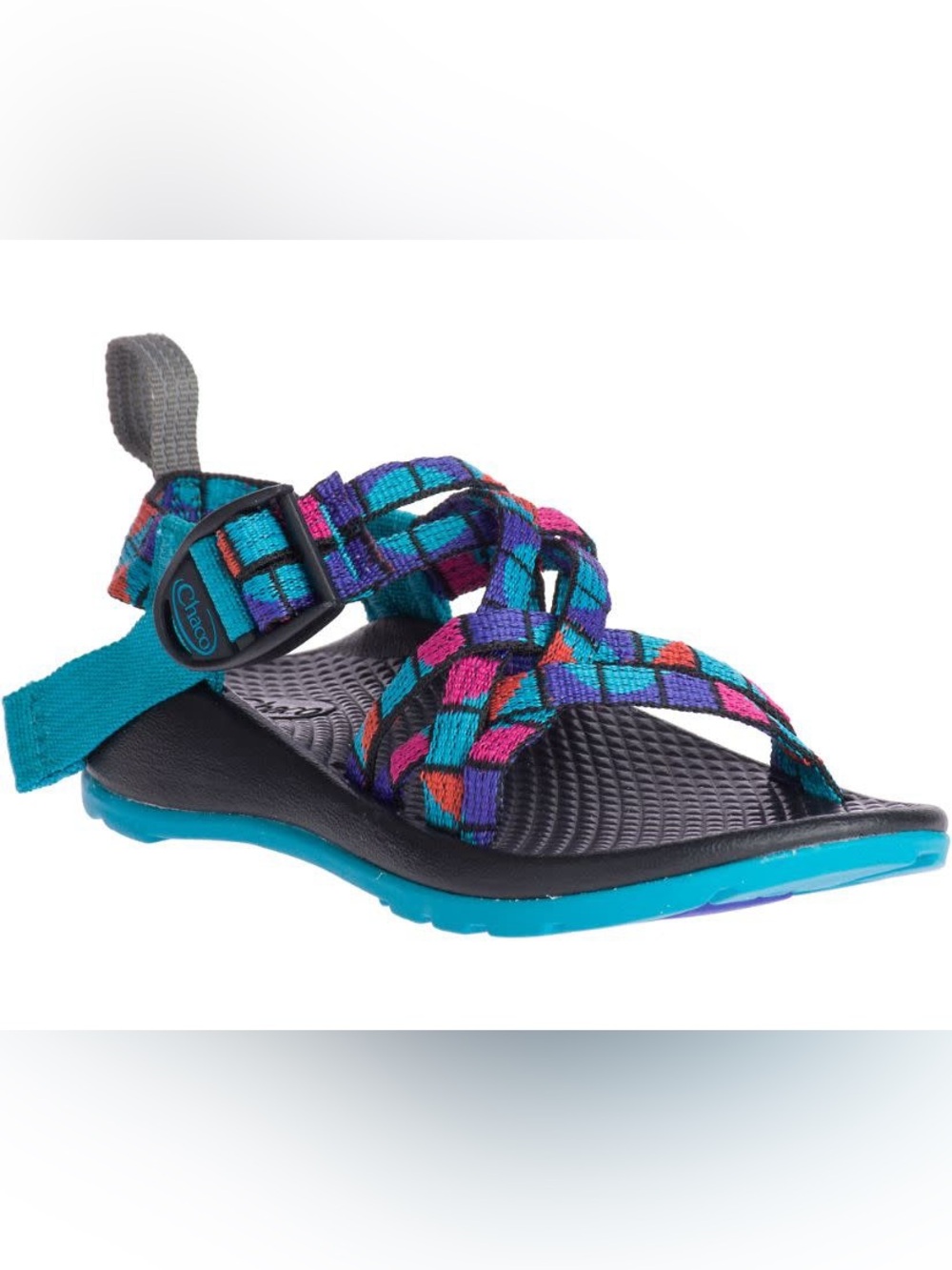 Chaco Kids ZX/1 EcoTread Sandals Multicolor Strappy Size 3